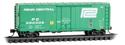 Micro Trains 074 00 180 N 40' Plug-Door Boxcar No Roofwalk Penn Central #350302