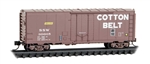 Micro Trains 074 00 200 N 40' Plug-Door Boxcar No Roofwalk Cotton Belt SSW #30005