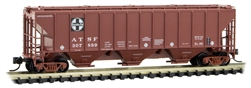 Micro Trains 096 00 212 N Covered Hopper 3-Bay PS-2 Santa Fe #307889