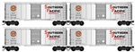 Micro Trains 983 00 242 N Southern Pacific 40' Boxcar 4Car Set