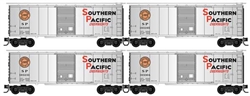 Micro Trains 983 00 242 N Southern Pacific 40' Boxcar 4Car Set