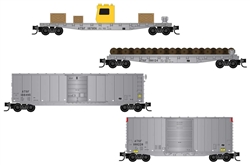 Micro Trains 983 02 281 N Maintenance-of-Way Vehicles pkg 4 Atchison Topeka & Santa Fe