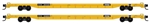 Micro Trains 993 022 06 N 89'4" Flatcar 2-Pack TTX FTTX #254431 940853