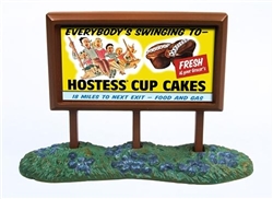 Classic Metal Works 21001 HO 50's Hostess Cup Cakes Billboard