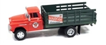 Classic Metal Works 30661 HO 1957 Chevy Stakebed Truck Assembled Texaco