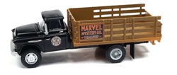 Classic Metal Works 30662 HO 1957 Chevy Stakebed Truck Assembled Marvel Oil