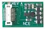 NCE 178 Next18 NEM 662 DCC Control Decoder .595 x .390" 