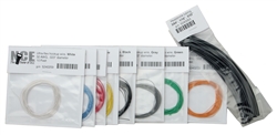 NCE 242 Locomotive Wiring Kit 10' Each of 8 Colors & Heat-Shrink Tubing