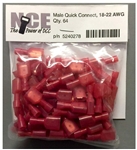 NCE 278 Male Quick Connect Pkg 64