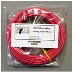 NCE 281 DCC Main Bus 14AWG Wire 50' Red