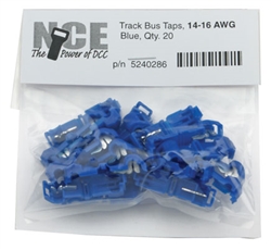 NCE 286 Track Bus Taps Pkg 20
