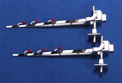 NJ International 1171 HO Grade Crossing Signals Gates Only w/"A" Type Arm Black White