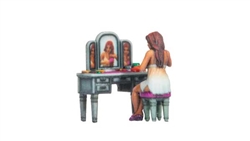 Noch 10423 HO Woman at the DressingTable