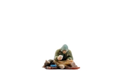 Noch 10442 HO Homeless Person Color 3D Print