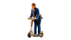 Noch 10607 HO Bicycle Police Officer Color 3D Print