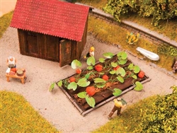 Noch 13219 HO Garden Plot Deco Minis 8 Pumpkin Vines