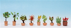 Noch 14082 N Ornamental Plants in Flower Pots Set #2 pkg 9
