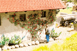 Noch 14118 HO Rambler Roses Laser-Cut Minis Makes 6 Plants