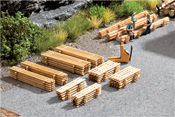 Noch 14214 HO Fresh-Cut Lumber Drying Pile Kit 8 Piles in 4 Sizes