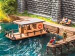 Noch 14224 HO Houseboat Laser-Cut Kit Laser-Cut Minis