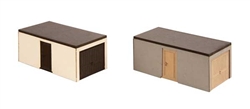 Noch 14319 HO Prefab Garages Laser-Cut Minis Laser-Cut Kit