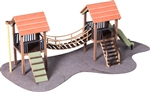 Noch 14367 HO Laser-Cut Minis Kit Adventure Playground