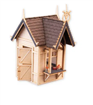 Noch 14383 HO Souvenir Stand Laser-Cut Kit