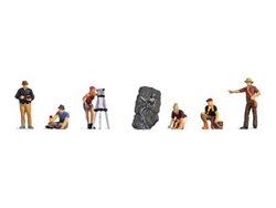 Noch 15043 HO Archaeologists with Accessories pkg(6)