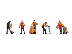 Noch 15069 HO Parcel Delivery Service with Accessories pkg(6)