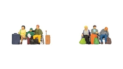 Noch 15213 HO Seated Travelers pkg 6
