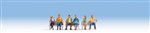 Noch 15532 HO Seated People Set #2 Pkg 6