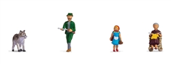 Noch 15805 HO Little Red Riding Hood, Grandmother and the Big Bad Wolf