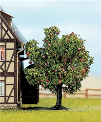 Noch 21560 Trees Fruit Apple w/Fruit 3"