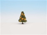 Noch 22111 Fir Tree w/ Working LED Christmas Lights 2" Tall