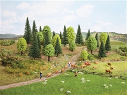 Noch 26911 Mixed Forest Trees 2 5-1/2" Tall Pkg 10