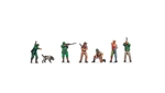Noch 35100 N Hunters and Lumberjacks Color 3D Print pkg 6