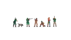 Noch 35100 N Hunters and Lumberjacks Color 3D Print pkg 6