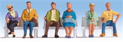 Noch 36532 N Seated People Set #2 Pkg 6