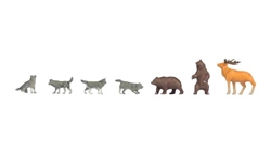 Noch 36746 N Bears and Wolves 4 Wolves 2 Bears Elk