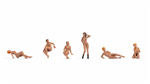 Noch 36949 N Nude Female Models pkg(6)
