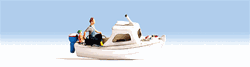 Noch 37822 N Fishing Boat w/Figures