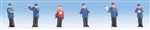 Noch 44200 Z Working People German Railway Officials pkg 6