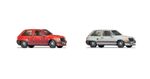 Noch 44602 Z 1982 Opel Corsa 2-Pack Color 3D Print 1 Red 1 White