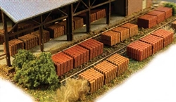 N Scale Architect 20108 N Brick Triple Stacks Laser Cut Kit 4 Triple Stacks