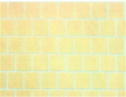 N Scale Architect 50015 O Styrene Sheet 0.02 x 11 x 14" Pkg 2 Model Builder's Suply Line Ceramic Tile/PavingStones