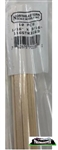 Northeastern Scale Lumber Stripwood 1/16 x 3/16 x 24"