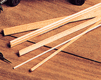 Northeastern Scale Lumber Stripwood 5/64 x 5/64 x 24"
