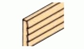 Northeastern Scale Lumber 6504 Clapboard 24 x 6 x 1/16" Aged w/ 1/16" Spacing