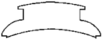 Northeastern Scale Lumber 682 HO Clerestory Passenger Roof