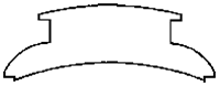 Northeastern Scale Lumber 682 HO Clerestory Passenger Roof